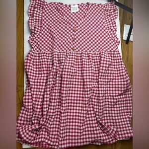 Bohera Sophie Checkered Print Dress sz‎ XL